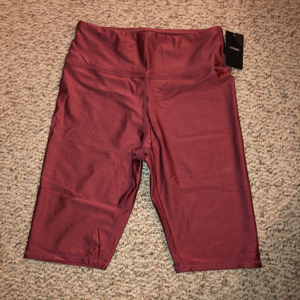 Spandex biker shorts